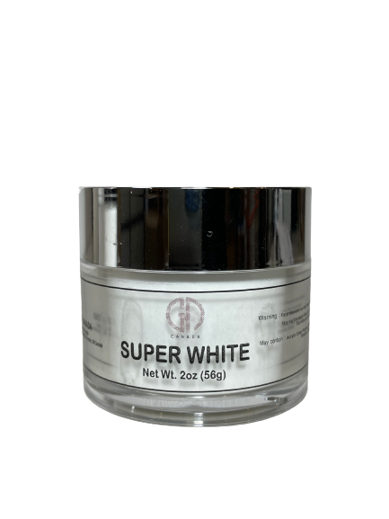 Super White Acrylic Powder | 2- In -1 | GND Canada®️ | 2 Oz