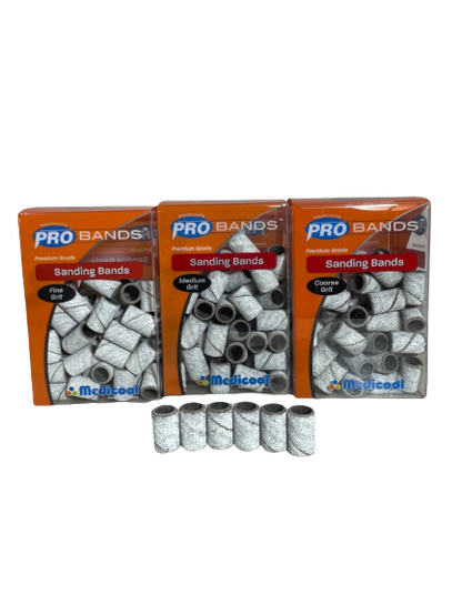 Pro-Sanding Bands | Medicool | 100 pcs - CM Nails & Beauty Supply