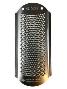 Sunny DeluxeFoot File ® Replacement Blades | 4 Ways | Coarse | Medium Sharper| Stainless Steel).