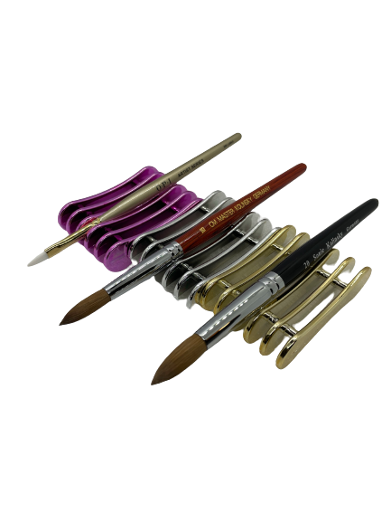 Brushes Holder | Purple | Silver | Gold. - CM Nails & Beauty Supply