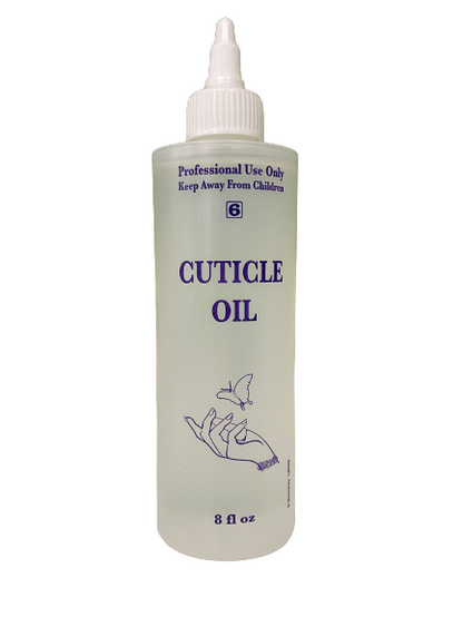Cuticle Oil Pineapple Scent with Aloe Vera & Vitamin E (8 oz) - CM Nails & Beauty Supply