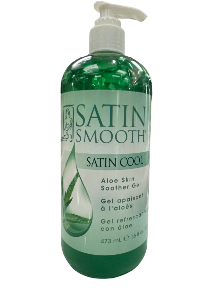 Satin Smooth | Satin Cool | Aloe Skin Soother Gel | 16 fl Oz.