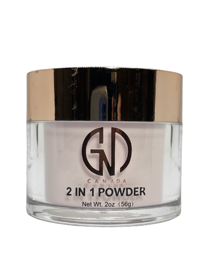 Acrylic Powder 2-in-1 GND Canada® #001 | 2 Oz - CM Nails & Beauty Supply