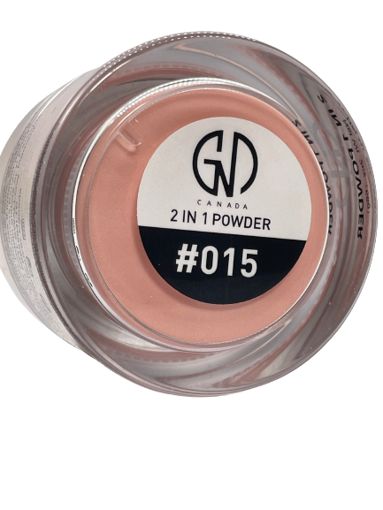 Acrylic & Dip Powder #015 | 2 in 1 | GND Canada® | 2 Oz.