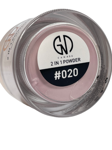 Acrylic & Dip Powder 2-in-1 GND Canada® #020 | 2 Oz