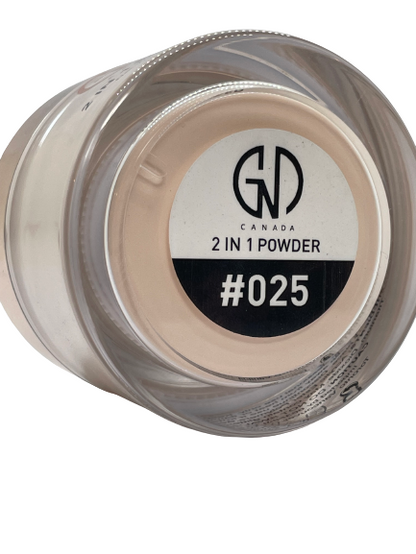 Acrylic & Dip Powder 2-in-1 GND Canada® #025 | 2 Oz - CM Nails & Beauty Supply