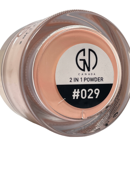 Acrylic & Dip Powder 2-in-1 GND Canada® #029 | 2 Oz - CM Nails & Beauty Supply