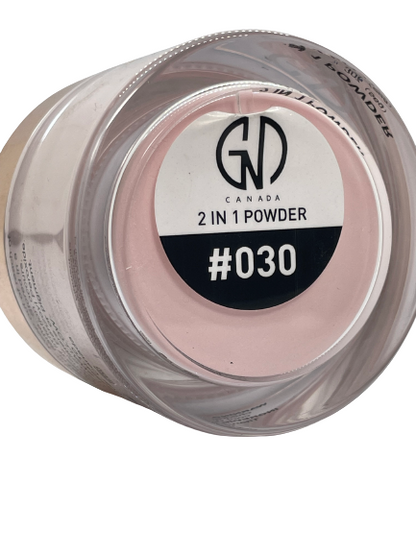 Acrylic & Dip Powder 2-in-1 GND Canada® #030 | 2 Oz - CM Nails & Beauty Supply