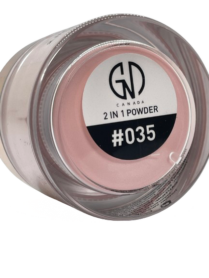 Acrylic & Dip Powder 2-in-1 GND Canada® #035 | 2 Oz - CM Nails & Beauty Supply