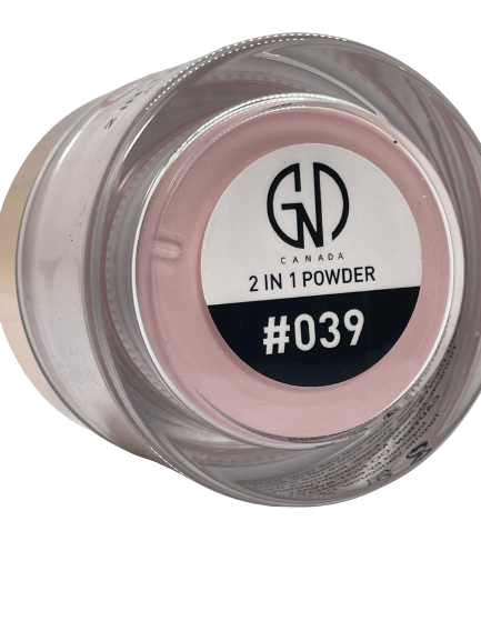 Acrylic & Dip Powder 2-in-1 GND Canada® #039 | 2 Oz - CM Nails & Beauty Supply