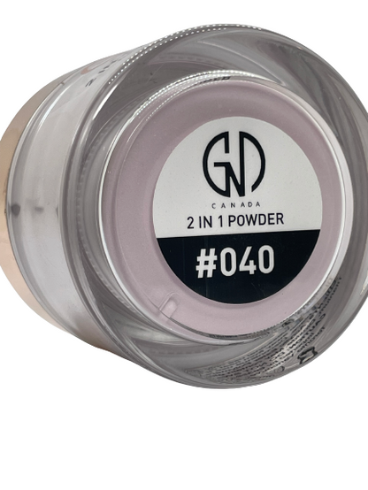 Acrylic & Dip Powder 2-in-1 GND Canada® #040 | 2 Oz - CM Nails & Beauty Supply