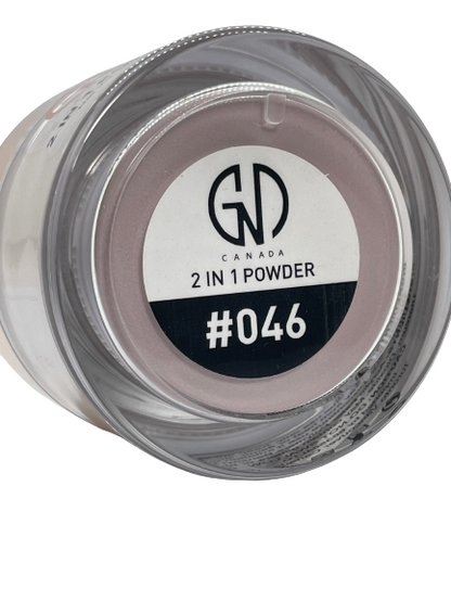 Acrylic & Dip Powder 2-in-1 GND Canada® #046 | 2 Oz - CM Nails & Beauty Supply