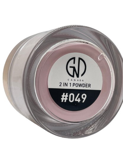 Acrylic & Dip Powder 2-in-1 GND Canada® #049 | 2 Oz - CM Nails & Beauty Supply