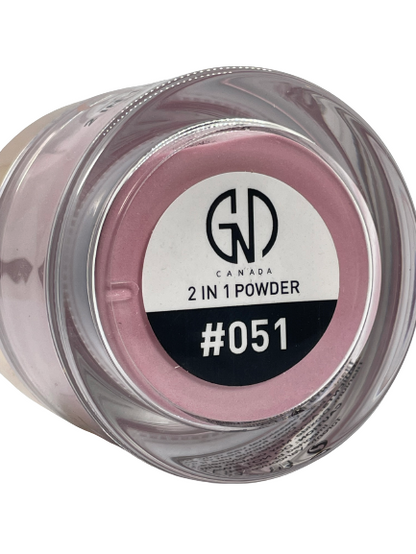 Acrylic & Dip Powder 2-in-1 GND Canada® #051 | 2 Oz - CM Nails & Beauty Supply