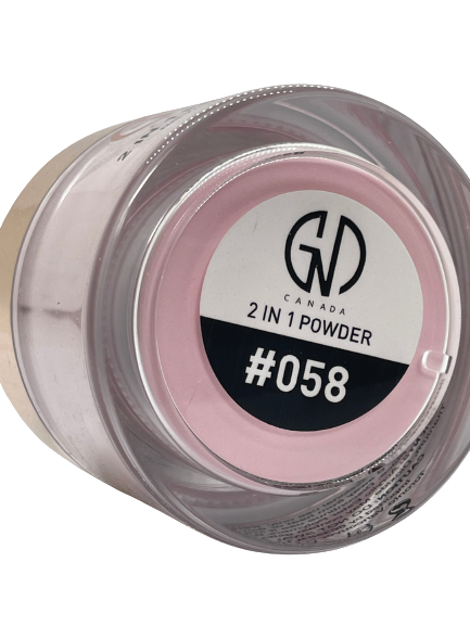 Acrylic & Dip Powder 2-in-1 GND Canada® #058 | 2 Oz - CM Nails & Beauty Supply