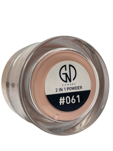 Acrylic & Dip Powder 2-in-1 GND Canada® #061 | 2 Oz - CM Nails & Beauty Supply
