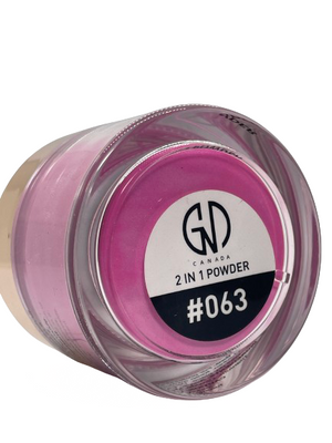 Acrylic & Dip Powder 2-in-1 GND Canada® #063 | 2 Oz - CM Nails & Beauty Supply