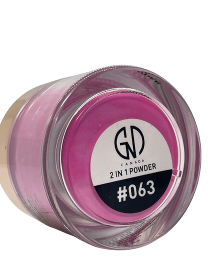 Acrylic & Dip Powder 2-in-1 GND Canada® #063 | 2 Oz - CM Nails & Beauty Supply