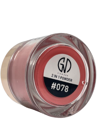 Acrylic & Dip Powder 2-in-1 GND Canada® #078 | 2 Oz - CM Nails & Beauty Supply