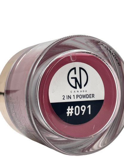 Acrylic & Dip Powder 2-in-1 GND Canada® #091 | 2 Oz - CM Nails & Beauty Supply
