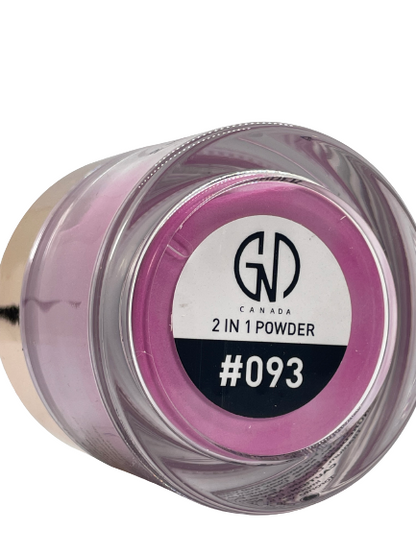 Acrylic & Dip Powder 2-in-1 GND Canada® #093 | 2 Oz - CM Nails & Beauty Supply