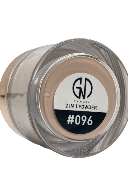 Acrylic & Dip Powder 2-in-1 GND Canada® #096 | 2 Oz - CM Nails & Beauty Supply