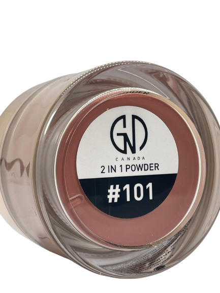 Acrylic & Dip Powder 2-in-1 GND Canada® #101 | 2 Oz - CM Nails & Beauty Supply