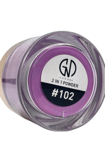Acrylic & Dip Powder 2-in-1 GND Canada® #102 | 2 Oz - CM Nails & Beauty Supply
