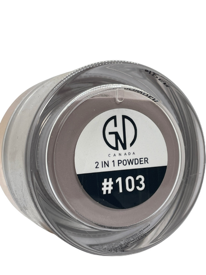 Acrylic & Dip Powder 2-in-1 GND Canada® #103 | 2 Oz - CM Nails & Beauty Supply