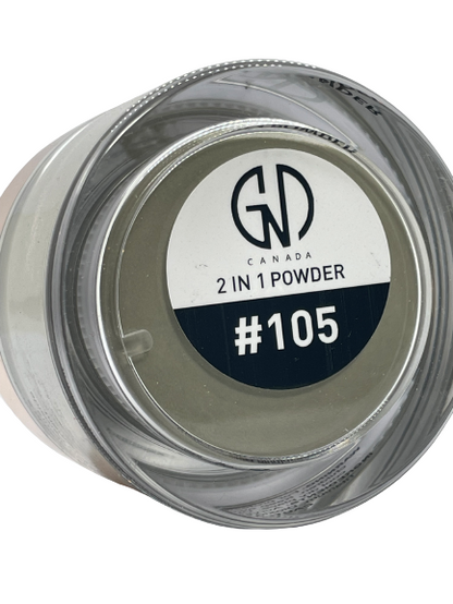 Acrylic & Dip Powder 2-in-1 GND Canada® #105 | 2 Oz - CM Nails & Beauty Supply