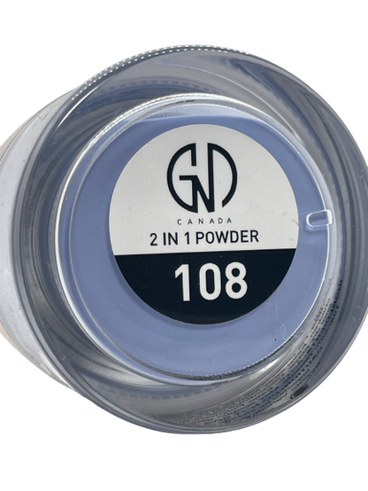 Acrylic & Dip Powder 2-in-1 GND Canada® #108 | 2 Oz - CM Nails & Beauty Supply