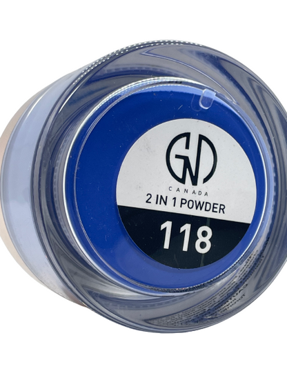 Acrylic & Dip Powder 2-in-1 GND Canada® #118 | 2 Oz - CM Nails & Beauty Supply