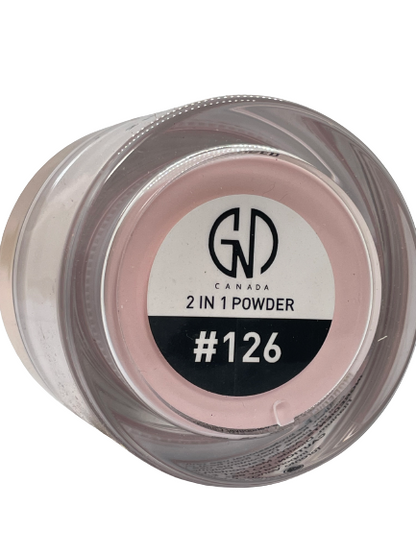 Acrylic & Dip Powder 2-in-1 GND Canada® #126 | 2 Oz - CM Nails & Beauty Supply