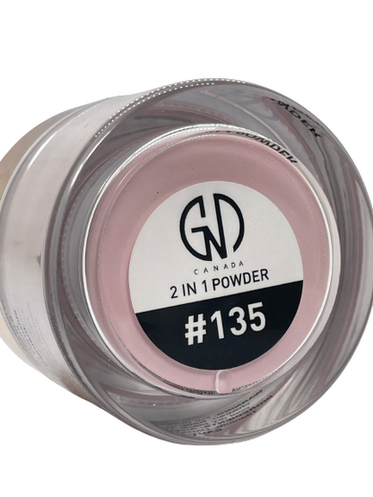 Acrylic & Dip Powder 2-in-1 GND Canada® #135 | 2 Oz - CM Nails & Beauty Supply