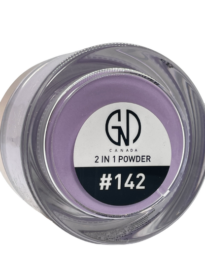 GND Canada 2-in-1 Acrylic & Dip Powder #142 – Dual-Use Nail Powder 2 oz - CM Nails & Beauty Supply