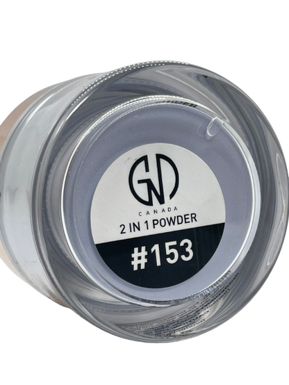 GND Canada 2-in-1 Acrylic & Dip Powder #153 – Dual-Use Nail Powder 2 oz - CM Nails & Beauty Supply
