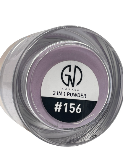 GND Canada 2-in-1 Acrylic & Dip Powder #156 – Dual-Use Nail Powder 2 oz - CM Nails & Beauty Supply