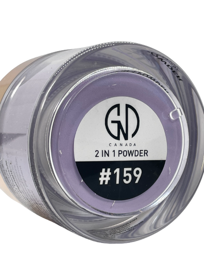 GND Canada 2-in-1 Acrylic & Dip Powder #159 – Dual-Use Nail Powder 2 oz - CM Nails & Beauty Supply