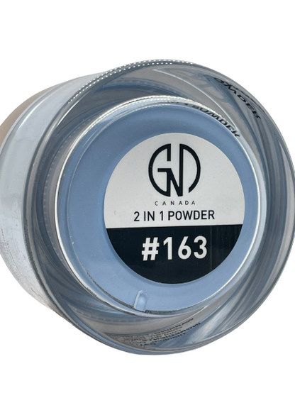 GND Canada 2-in-1 Acrylic & Dip Powder #163 – Dual-Use Nail Powder 2 oz - CM Nails & Beauty Supply