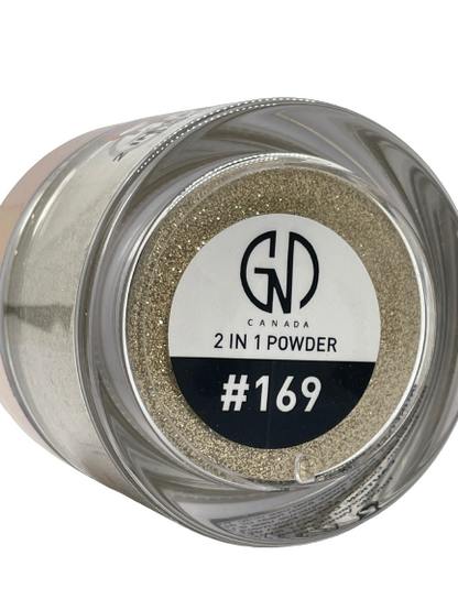 GND Canada 2-in-1 Acrylic & Dip Powder #169 – Dual-Use Nail Powder 2 oz - CM Nails & Beauty Supply