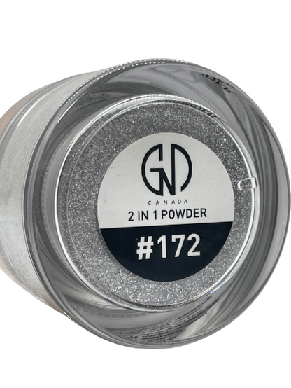 GND Canada 2-in-1 Acrylic & Dip Powder #172 – Dual-Use Nail Powder 2 oz - CM Nails & Beauty Supply