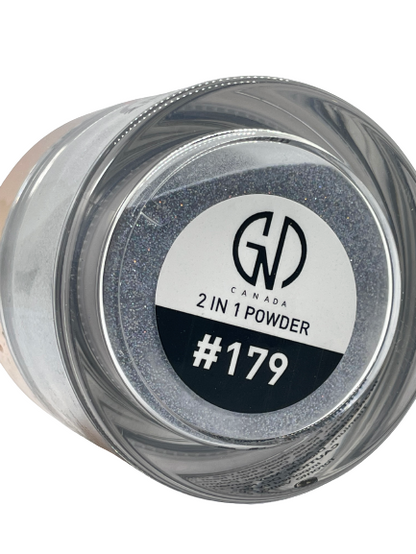 GND Canada 2-in-1 Acrylic & Dip Powder #179 – Dual-Use Nail Powder 2 oz - CM Nails & Beauty Supply