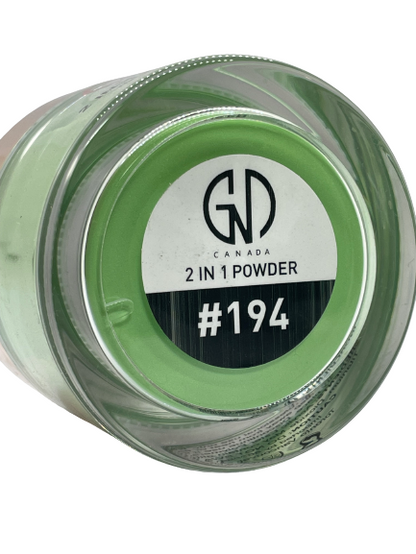 GND Canada® 2-in-1 Acrylic & Dip Powder #194 – 2 oz | Dual-Use Nail Art Formula - CM Nails & Beauty Supply