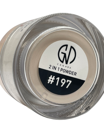 Acrylic Powder 2-in-1 GND Canada® #197 | 2 Oz