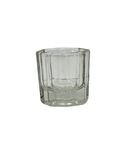 Cup Crystal Powder | Apple Shape | Heart Shape | Frosty Shape | Amber | Clear Small | Clear Medium | Mini Glass Cup | - CM Nails & Beauty Supply