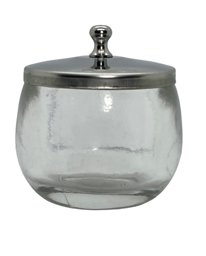 Cup Crystal Powder | Apple Shape | Heart Shape | Frosty Shape | Amber | Clear Small | Clear Medium | Mini Glass Cup | - CM Nails & Beauty Supply