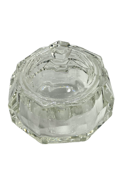 Cup Crystal Powder | Apple Shape | Heart Shape | Frosty Shape | Amber | Clear Small | Clear Medium | Mini Glass Cup | - CM Nails & Beauty Supply