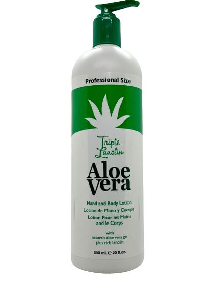 Triple Lanolin Lotion 20 oz (Aloe Vera & Mango) - CM Nails & Beauty Supply
