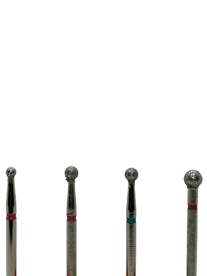 Cuticle Cleaner | Diamond Metal | Stone | for Natural Nail | Ball | Cylinder | Round . - CM Nails & Beauty Supply