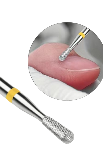 Cuticle Cleaner | Diamond Metal | Stone | for Natural Nail | Ball | Cylinder | Round . - CM Nails & Beauty Supply